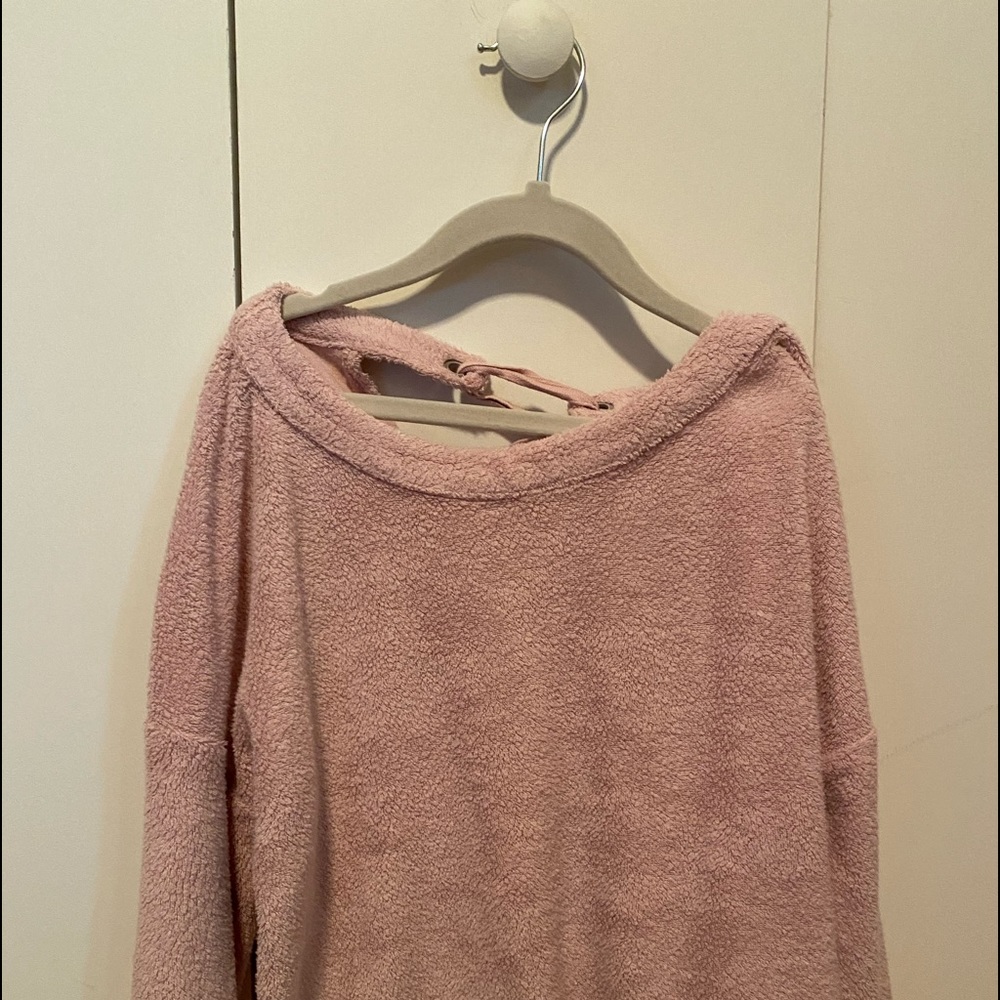 Fleece sweatshirt
